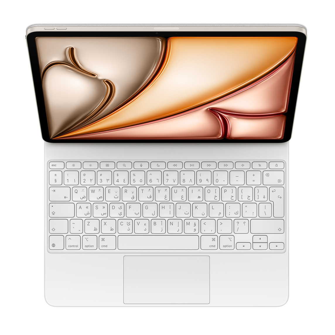APPLE IPAD AIR 13 INCH (M3) MAGIC KEYBOARD WHITE ARABIC MDFW4 thumbnail 2