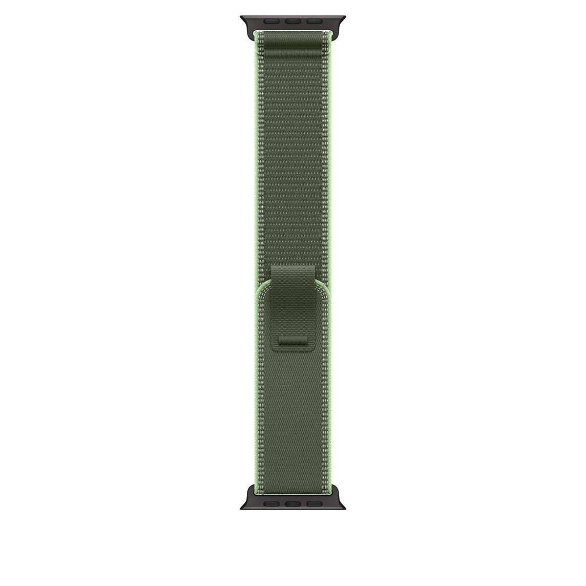 APPLE WATCH 49MM GREEN/NEON BLACK TITANIUM TRAIL LOOP M/L-MG9P4ZM/A thumbnail 2