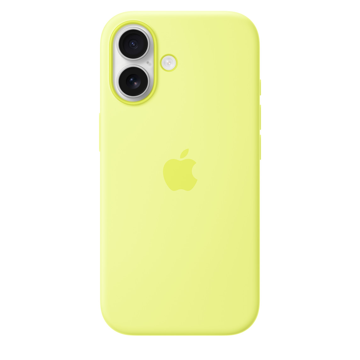 APPLE IPHONE 17 SILICONE CASE WITH MAGSAFE NEON YELLOW MGEV4 thumbnail 2