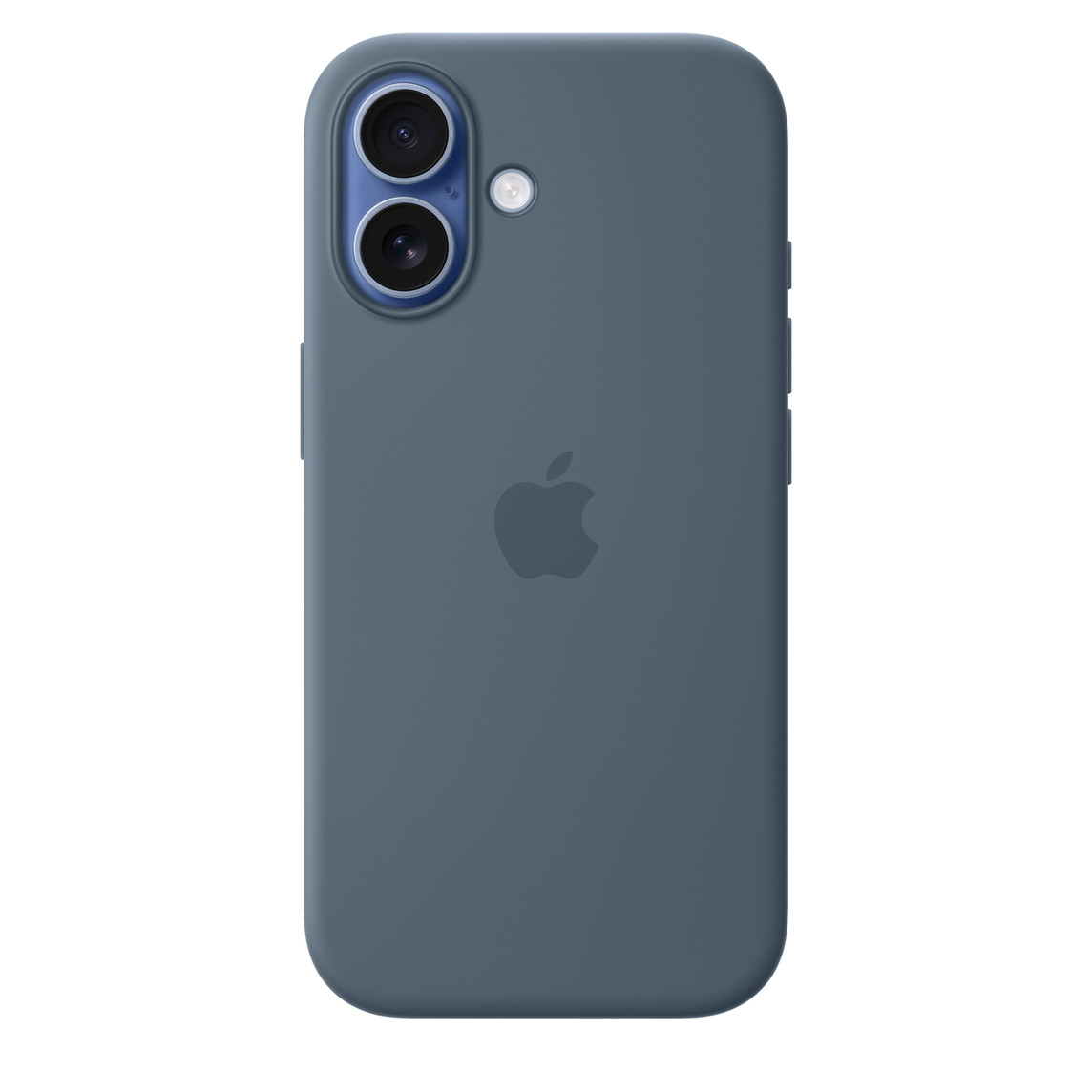 APPLE IPHONE 17 SILICONE CASE WITH MAGSAFE ANCHOR BLUE MGEW4 thumbnail 2