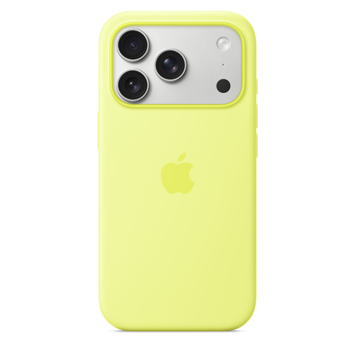 APPLE IPHONE 17 PRO SILICONE CASE WITH MAGSAFE NEON YELLOW MGFF4 thumbnail 2