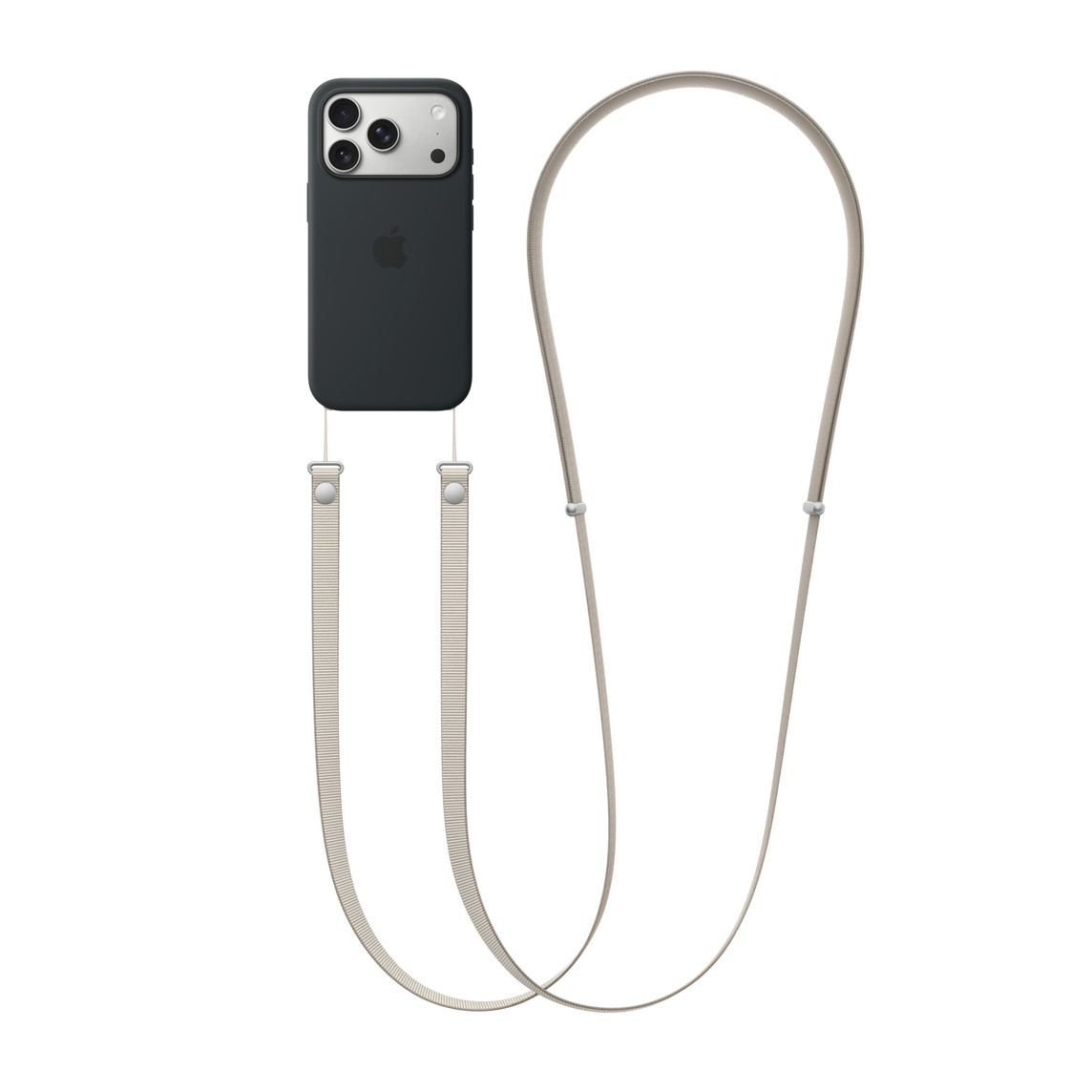 APPLE CROSSBODY STRAP TAN MGGK4 thumbnail 2