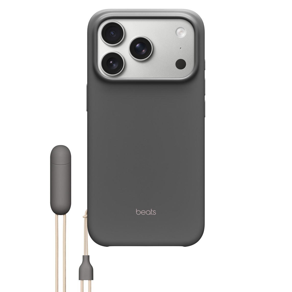 BEATS IPHONE 17 PRO KICKSTAND CASE WITH MAGSAFE AND CAMERA CONTROL GRANITE GRAY MGY74 thumbnail 2
