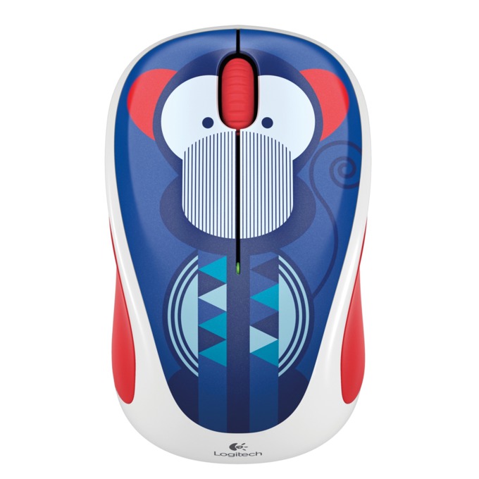 LOGITECH M238 WIRELESS MOUSE LIGHT BLUE 910-004477 thumbnail 2