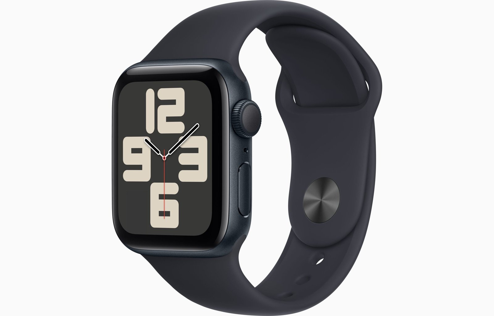 APPLE WATCH SE GPS 40MM (2ND GENERATION) MIDNIGHT ALUMINIUM CASE WITH MIDNIGHT SPORT BAND thumbnail 2