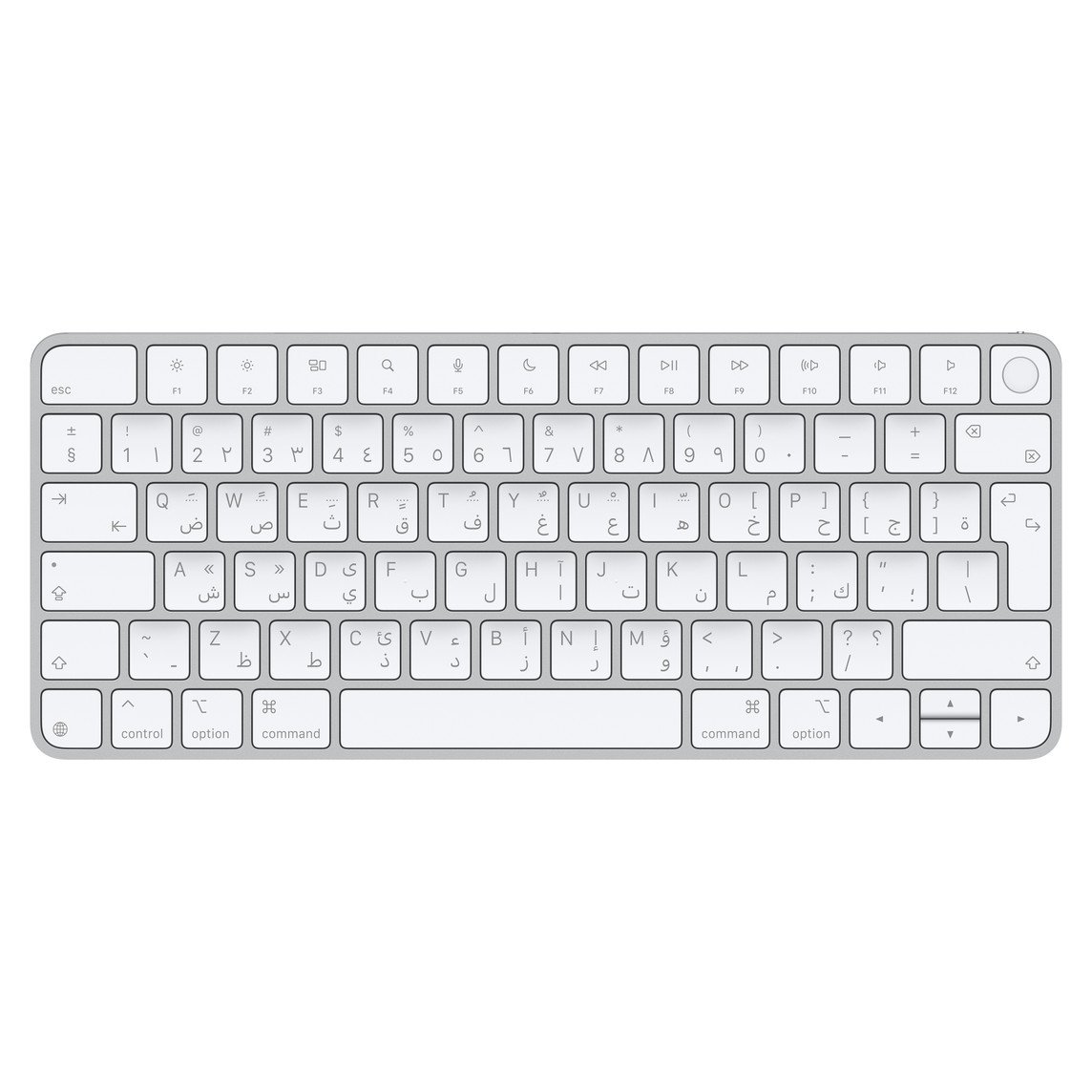 Apple Magic Keyboard with Touch ID - Arabic Layout, Seamless Security and Precision Typing thumbnail 2