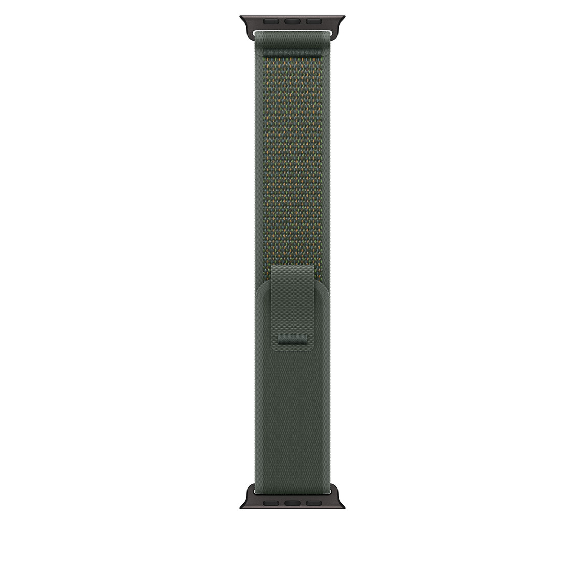 APPLE WATCH 49MM GREEN BLACK TITANIUM TRAIL LOOP M/L MYQ43 thumbnail 2