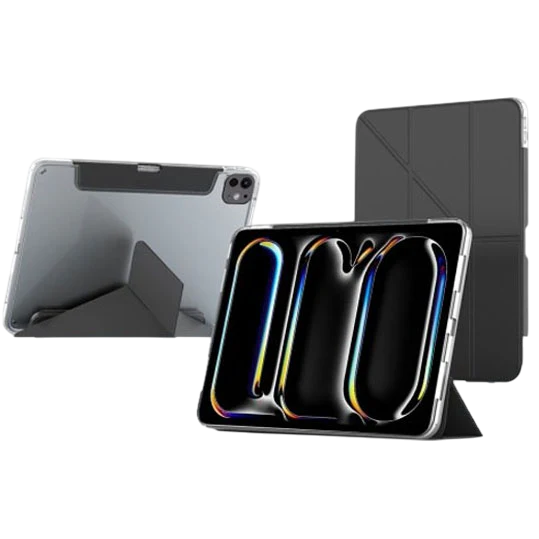 MUTURAL IPAD PRO 13 INCH (M4) QINGYA SERIES CASE BLACK thumbnail 2