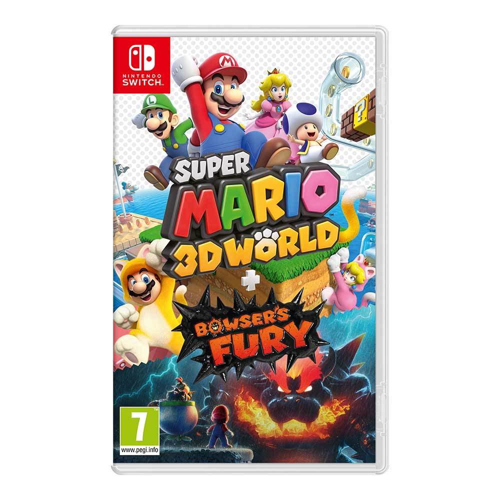 NINTENDO SWITCH SUPER MARIO 3D WORLD+BOWSERS FURY GAME CD thumbnail 2