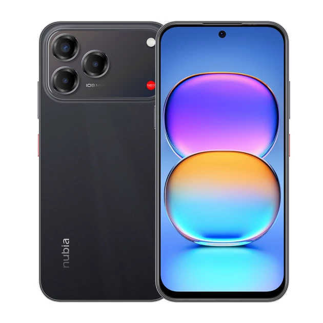 NUBIA V80 PRO 8GB-256GB FEATHER BLACK Z2576 thumbnail 2