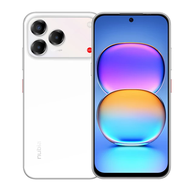NUBIA V80 PRO 8GB-256GB MIST WHITE Z2576 thumbnail 2