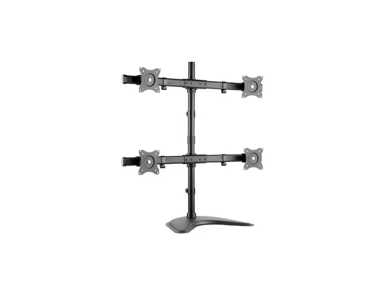 NEWSTAR FOUR MONITOR CURRED ARRAY DESK MOUNT LDT08T04 thumbnail 2