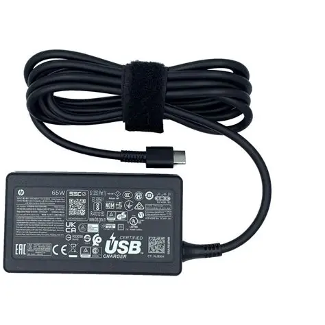 HP USB-C 65W POWER ADAPTER BLACK 1P3K6AA thumbnail 2