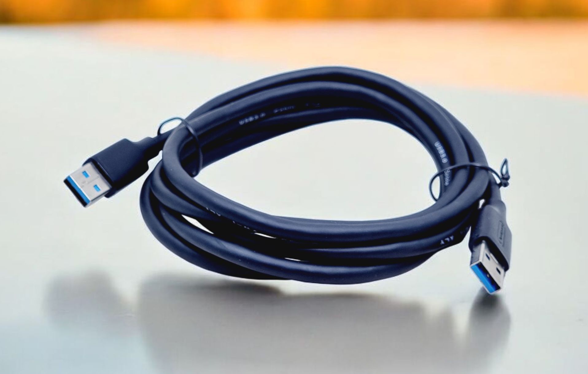 MINDPURE USB CABLE 3.0 AM/AM 2M BLACK LX10546 thumbnail 2