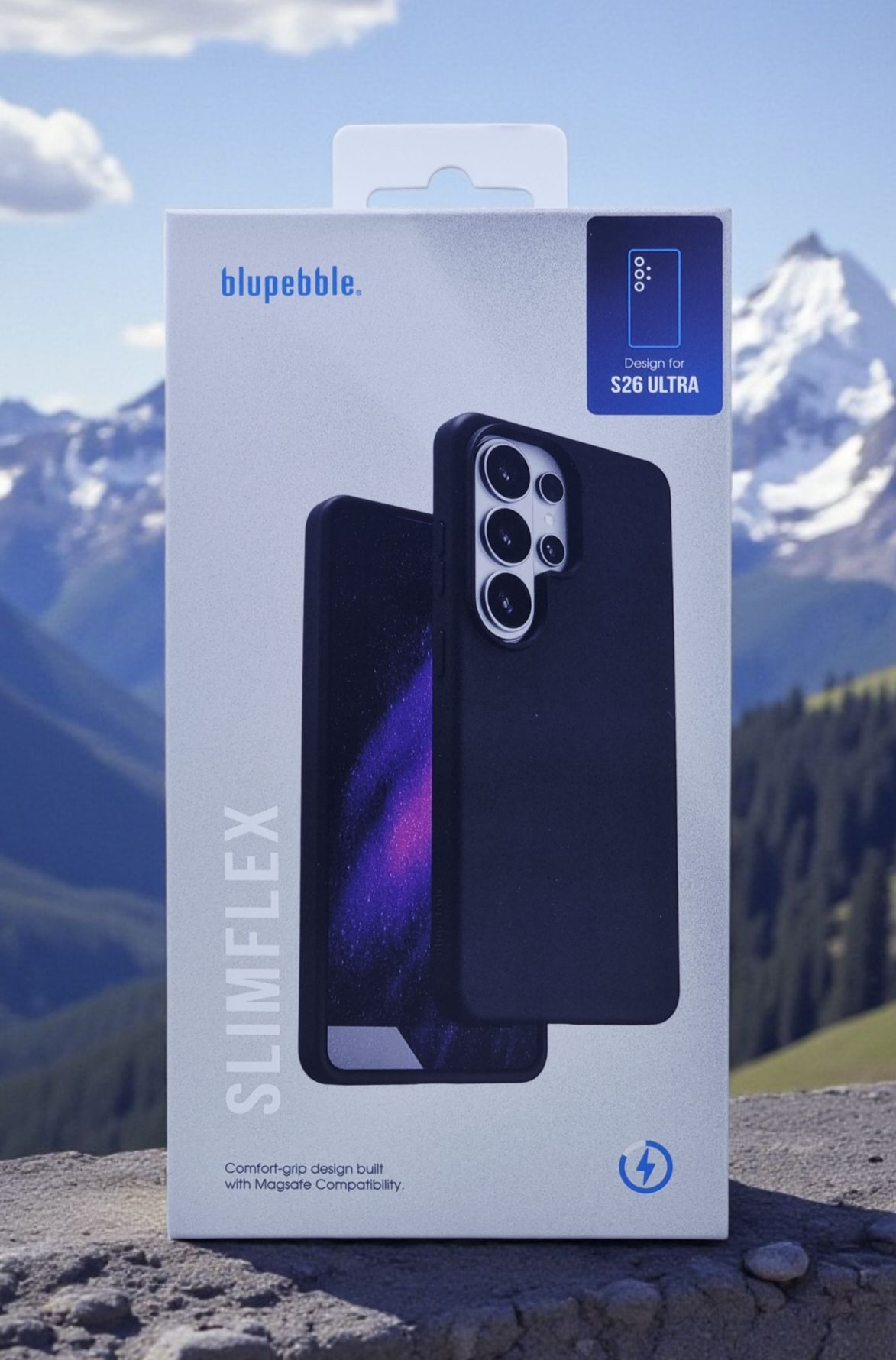 BLUPEBBLE SAMSUNG S26 ULTRA SLIM FLEX CASE BLACK BP-SFS26ULT-BK thumbnail 2
