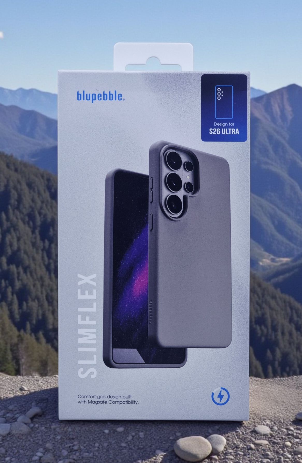 BLUPEBBLE SAMSUNG S26 ULTRA SLIMFLEX CASE GRAY BP-SFS26ULT-GY thumbnail 2