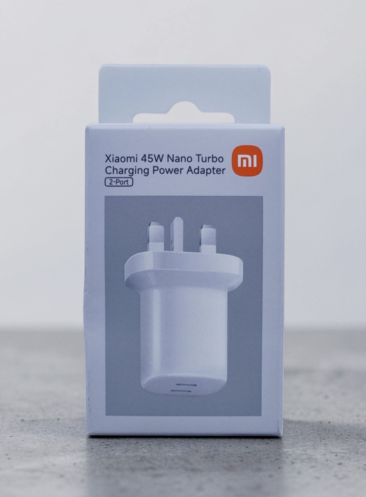 MI XIAOMI 45W NANO TURBO CHARGING POWER ADAPTER 2-PORT WHITE MDY-19-EH thumbnail 2