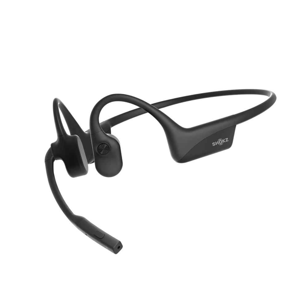 AFTERSHOKZ OPENCOMM 2 2025 UPGRADE BONE CONDUCTION STEREO BLUETOOTH HEADSET BLACK C120 thumbnail 2