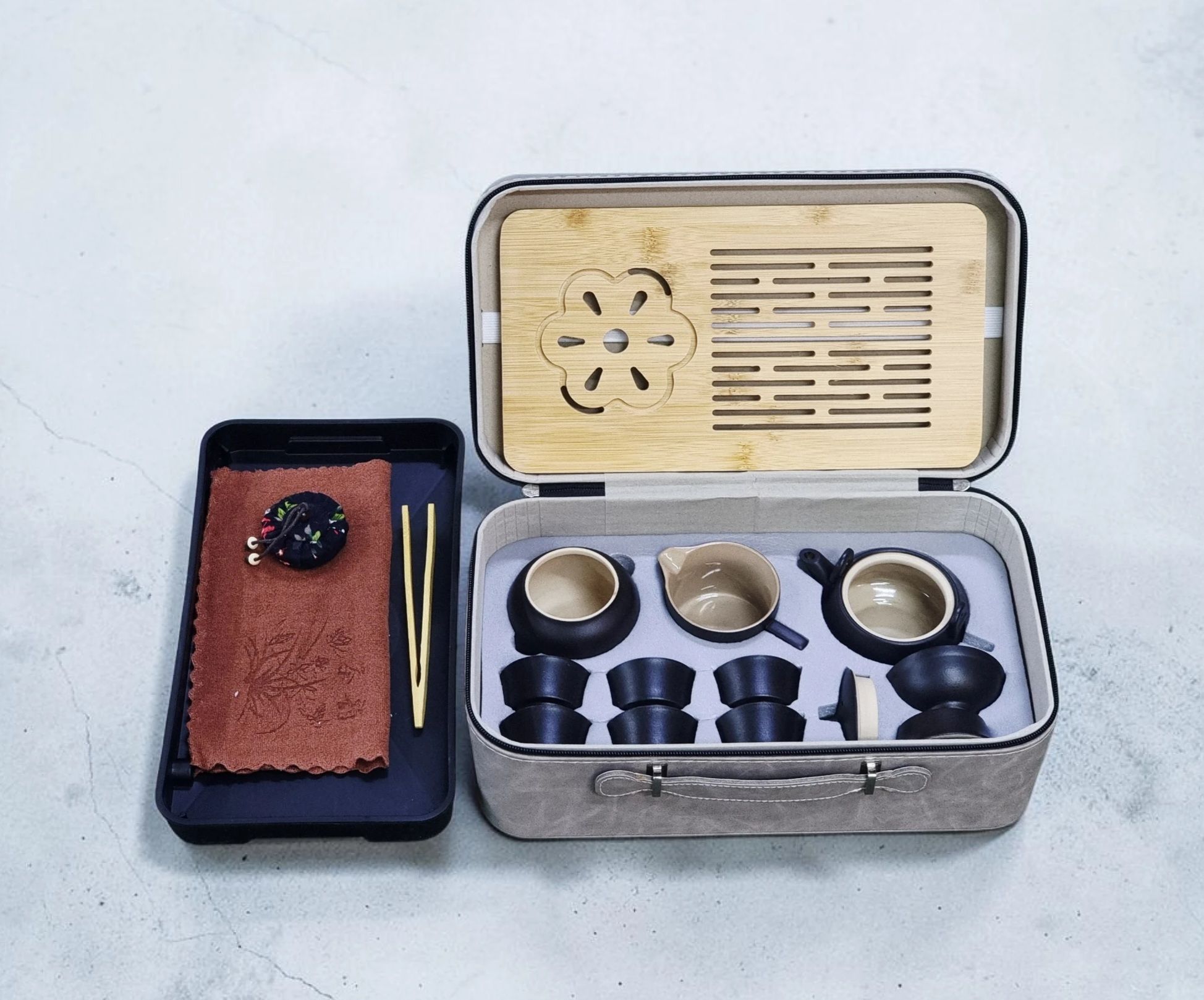 CERAMIC PORTABLE TEA SET thumbnail 2