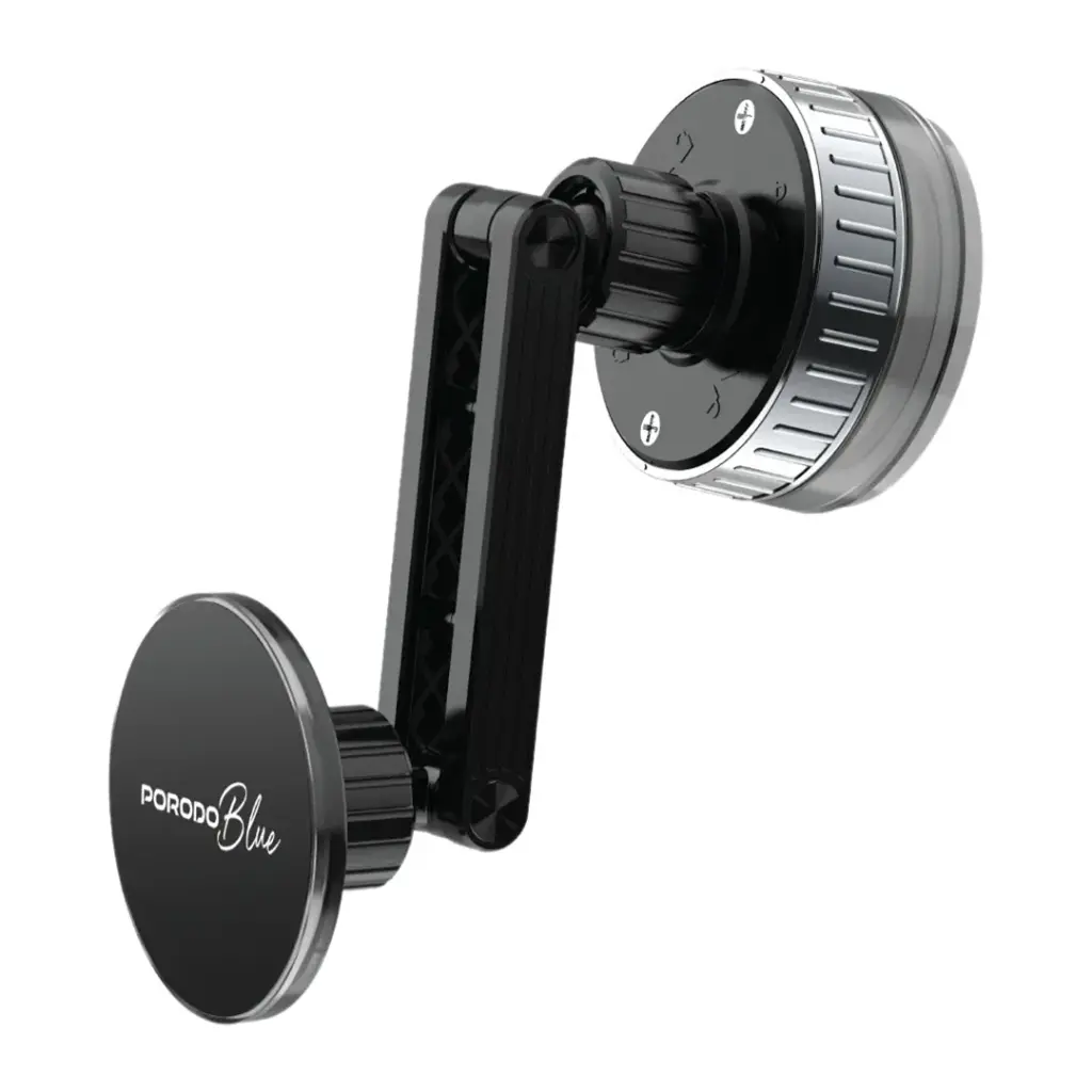 PORODO BLUE MULTI PURPOSE MAGNETIC PHONE MOUNT BLACK PB-HSM34-BK thumbnail 2