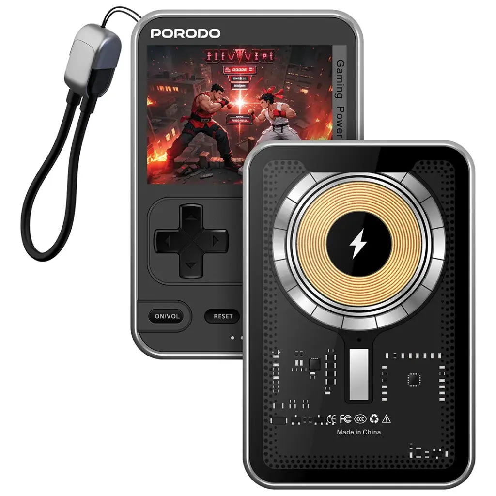 PORODO ARCADEVOLT 5000MAH MAGSAFE POWERBANK BLACK PBPBXH003BK thumbnail 2