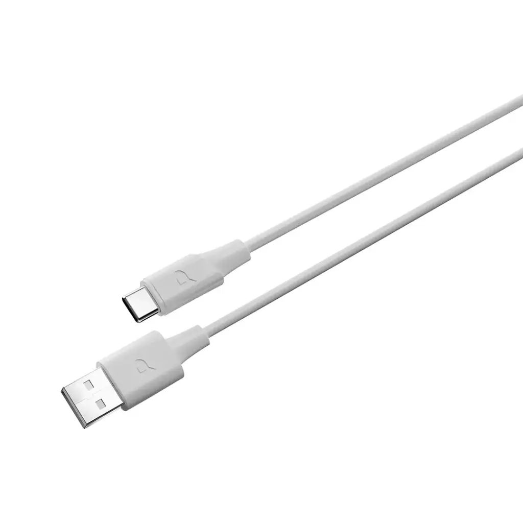 POWEROLOGY POWER SYNC FLEX USB A TO USB C CABLE 1.2M WHITE PCAB015WH thumbnail 2