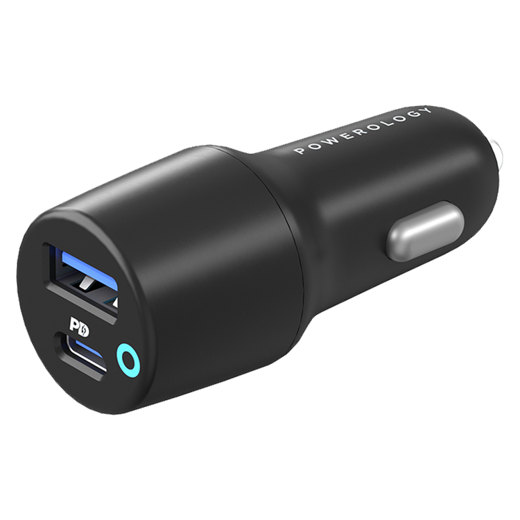 POWEROLOGY 53W ULTRA QUICK CAR CHARGER PD 35W PCCSR005 thumbnail 2
