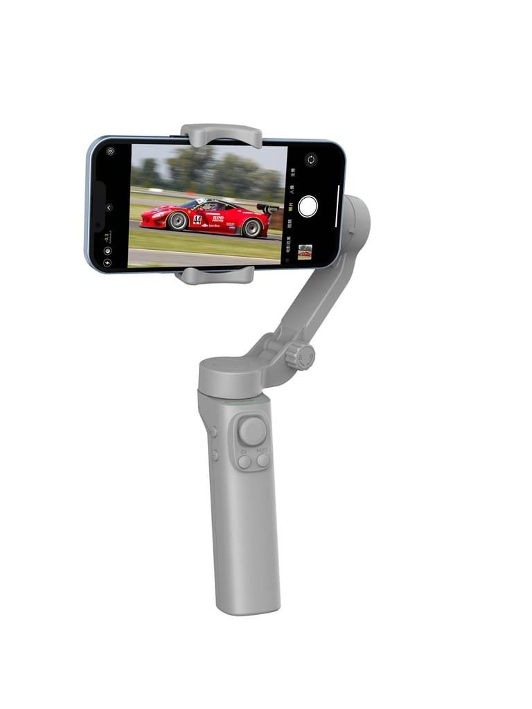 PORODO 3 AXIS GIMBAL STABILIZER VERSATILE SHOOTING MODE GREY PD-3AXGMP5-GY thumbnail 2