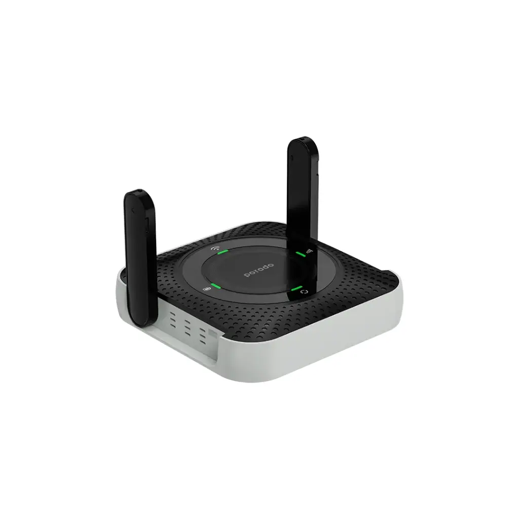 PORODO 4G LTE HOME AND OUTDOOR PORTABLE ROUTER PD-4GCPMF-BKGY thumbnail 2