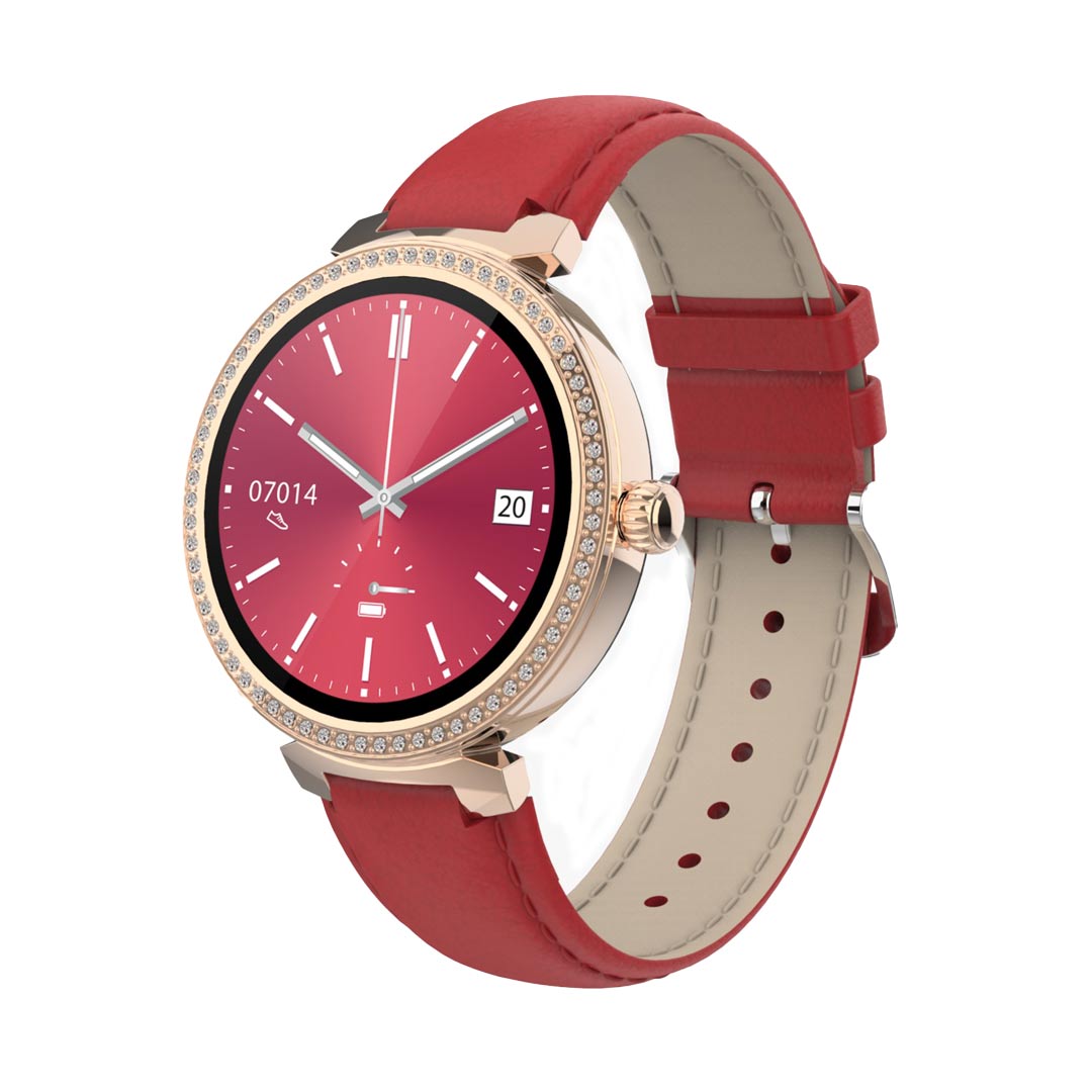 PORODO BELLE SMART WATCH RED PD-BELLE-RD thumbnail 2
