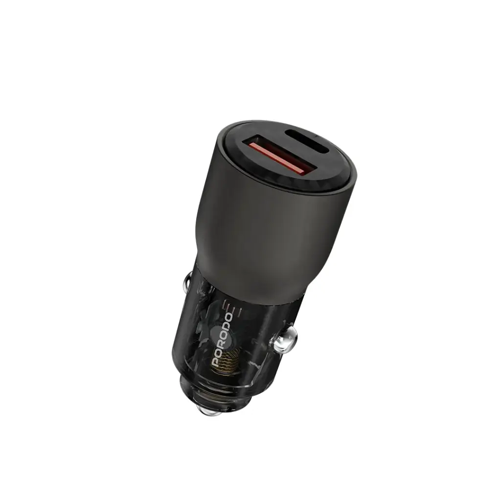 PORODO 95W CAR CHARGER MULTI DEVICE PD CHARGING PD65W QC30W GREY PD-FWCH048-GY thumbnail 2