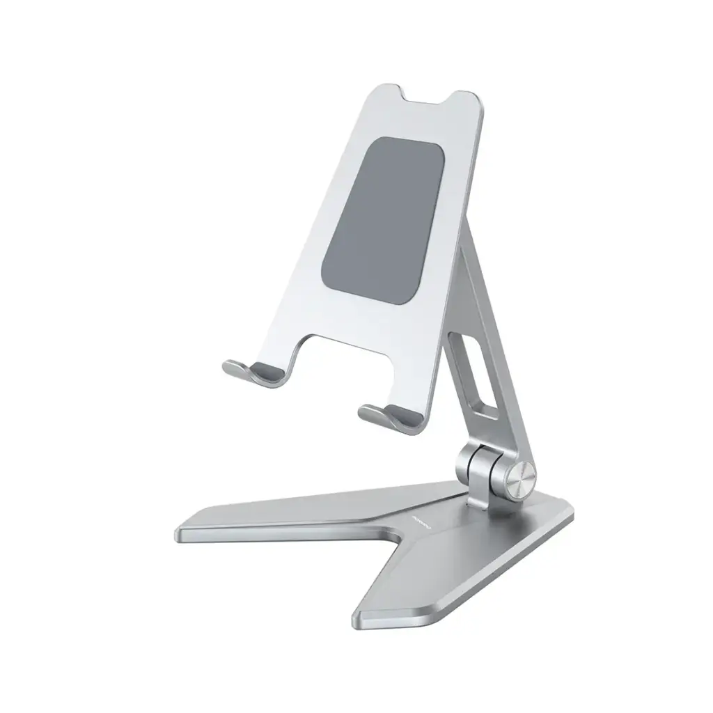 PORODO ALUMINUM MOBILE & TABLET STAND SILVER PD-HSM21-SL thumbnail 2