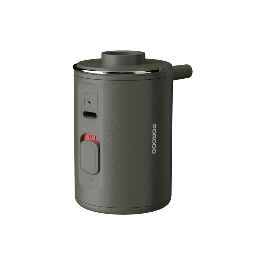 PORODO LIFESTYLE NANO PORTABLE ELECTRIC PUMP GREEN PD-LFST040-GN thumbnail 2