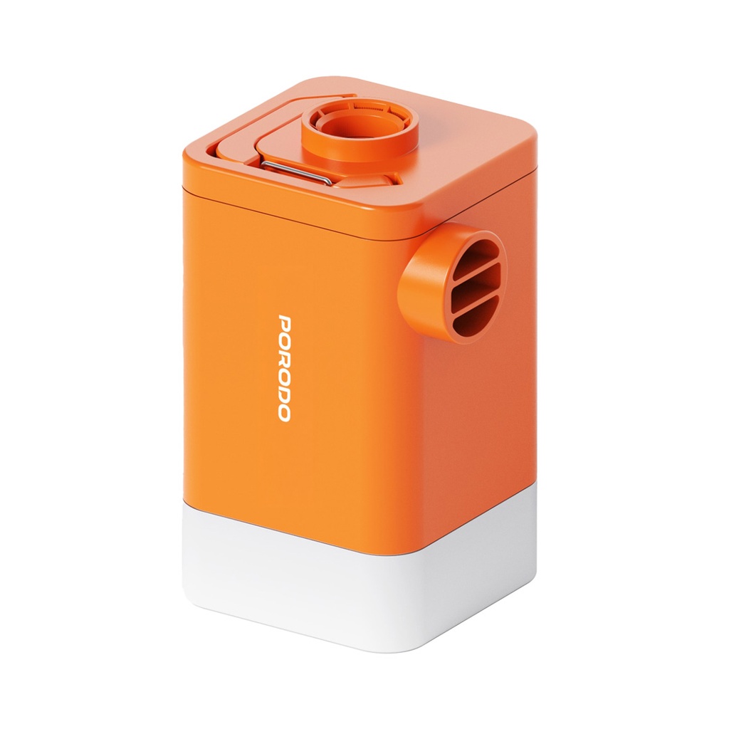 PORODO LIFESTYLE 4 FUNCTION PORTABLE PUMP ORANGE PD-LFST041-OG thumbnail 2