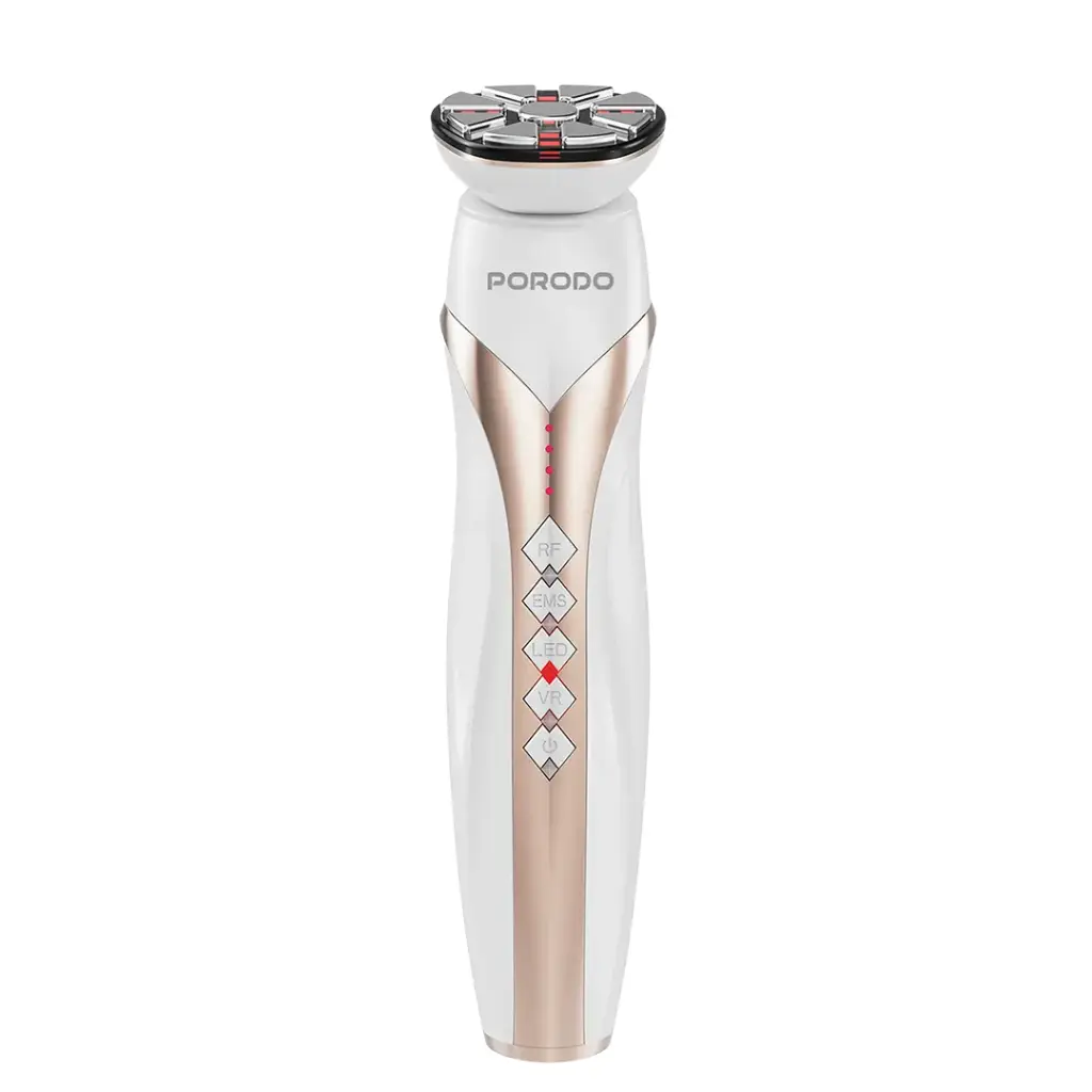 PORODO LIFESTYLE RF AND EMS VIBRATION LIGHT THERAPY DEVICE WHITE PD-LFST100-WH thumbnail 2