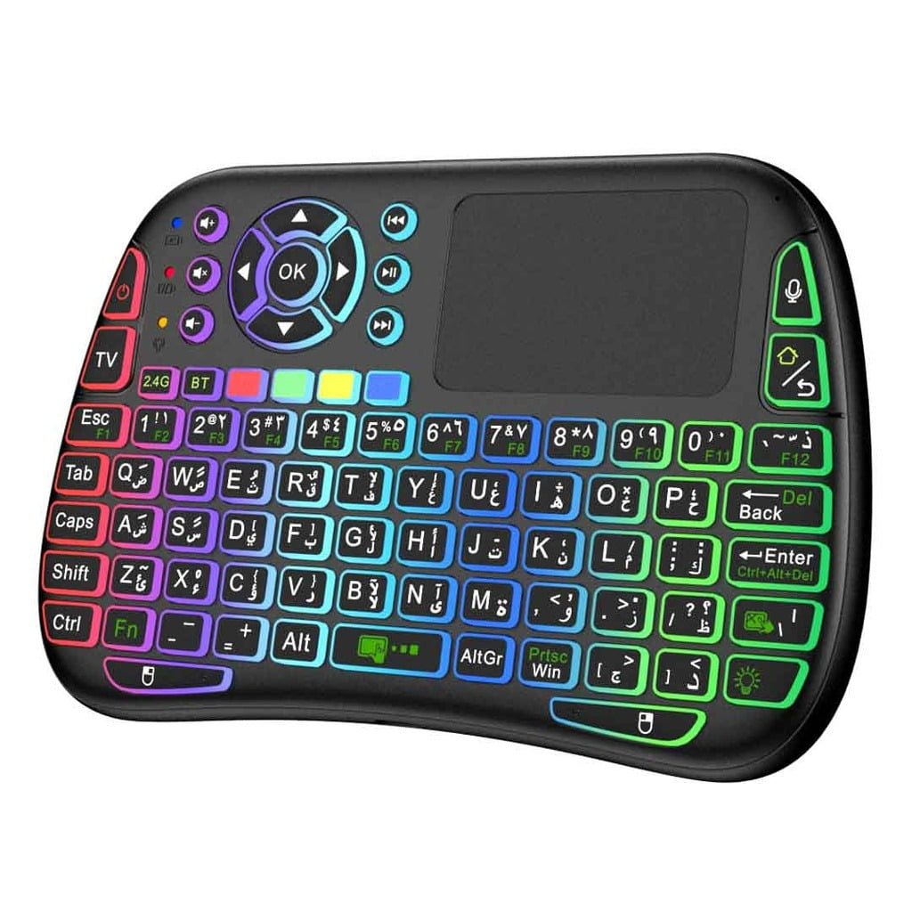 PORODO UNIVERSAL KEYBOARD REMOTE AND MOUSE BLACK thumbnail 2