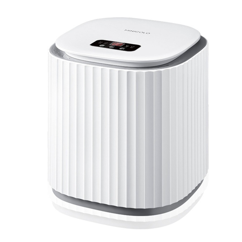 PORODO LIFESTYLE PORTABLE MINI WASHING MACHINE WHITE PD-MWSHM-WH thumbnail 2