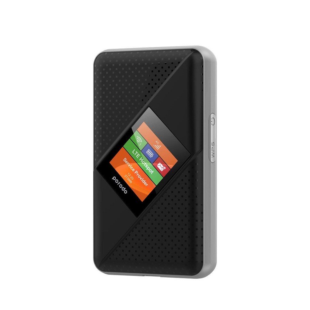 Porodo 4G/LTE High-Speed Pocket Router (PD-PT4GRV2-BK) thumbnail 2