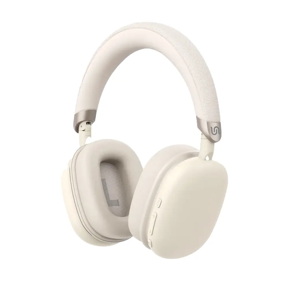 PORODO SOUNDTEC VIBE WIRELESS HEADPHONE CREAM PD-STWLEP041-CR thumbnail 2