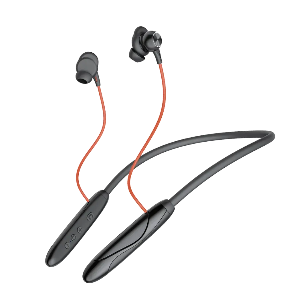 PORODO ECHO FLEX MAGNETICS BUDS WIRELESS EARBUDS BLACK PD-STWLEP046-BK thumbnail 2