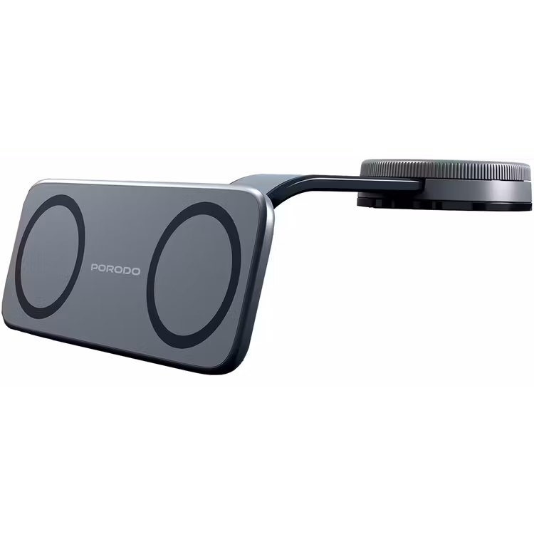 PORODO VACUUM AND ADHESIVE MAGNETIC CAR MOUNT BLACK PDCK109BK thumbnail 2