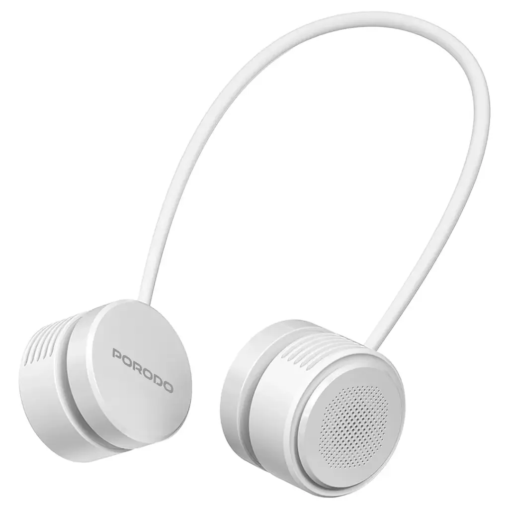 PORODO LIFESTYLE AIRFLEX BLADLESS NECK FAN WHITE PDLFST187WH thumbnail 2