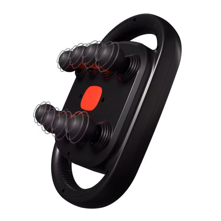PORODO POWER PULSE 8 HEAD MASSAGE GUN BLACK PDLFST191BK thumbnail 2