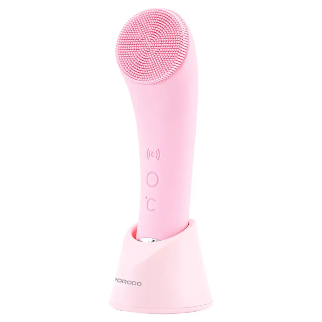 PORODO LIFESTYLE SONIC VIBRATION FACIAL CLEANING BRUSH PINK PDLFST193PK thumbnail 2