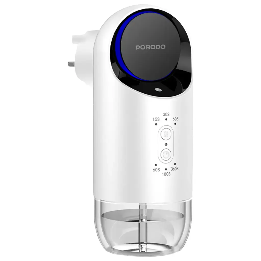 PORODO LIFESTYLE WALL PLUG IN ESSENTIAL OIL DIFFUSER WHITE PDLFST197WH thumbnail 2