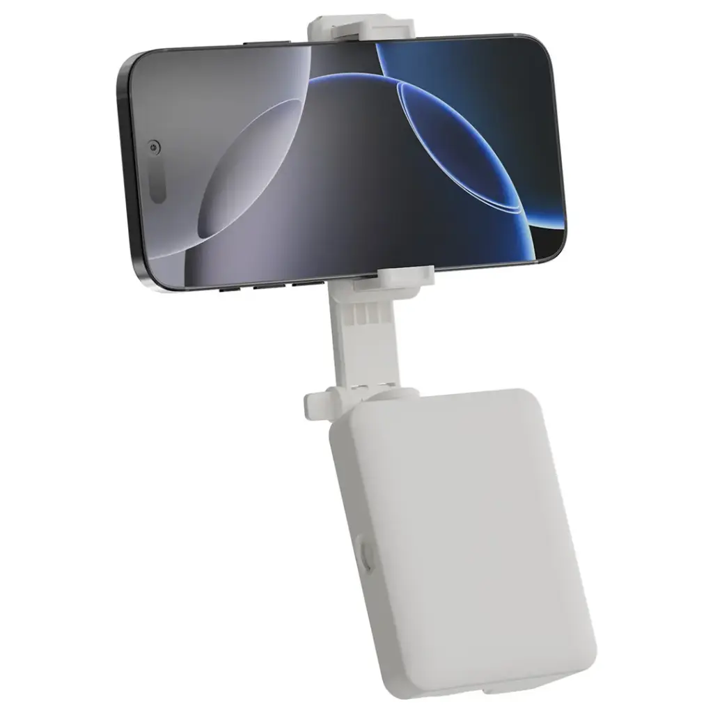 PORODO LIFESTYLE 3 IN 1 BLUETOOTH SELFIE STICK WHITE PDLFST211WH thumbnail 2