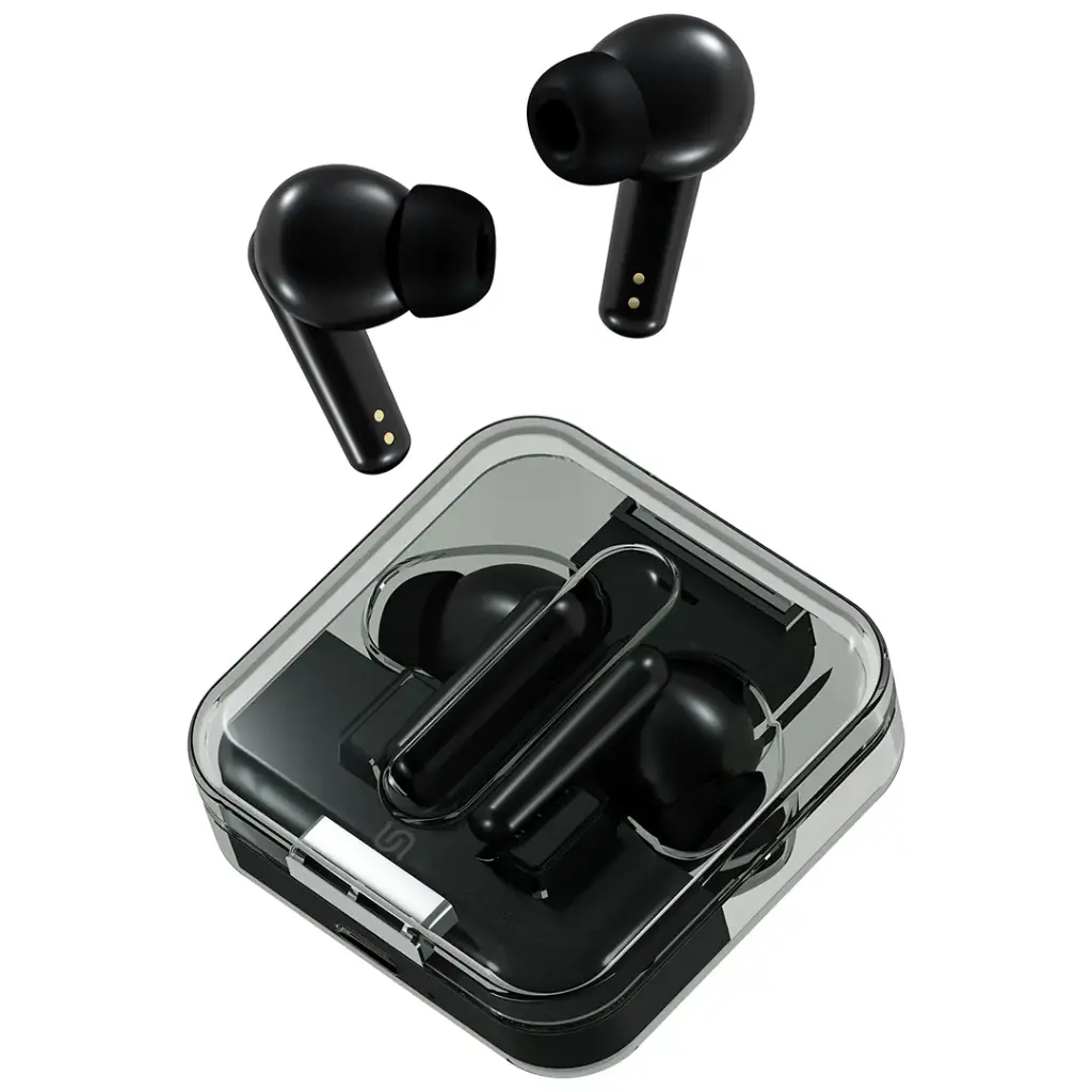 PORODO SOUNDTECH VIBE WIRELESS EARBUDS BLACK PDSTS168BK thumbnail 2