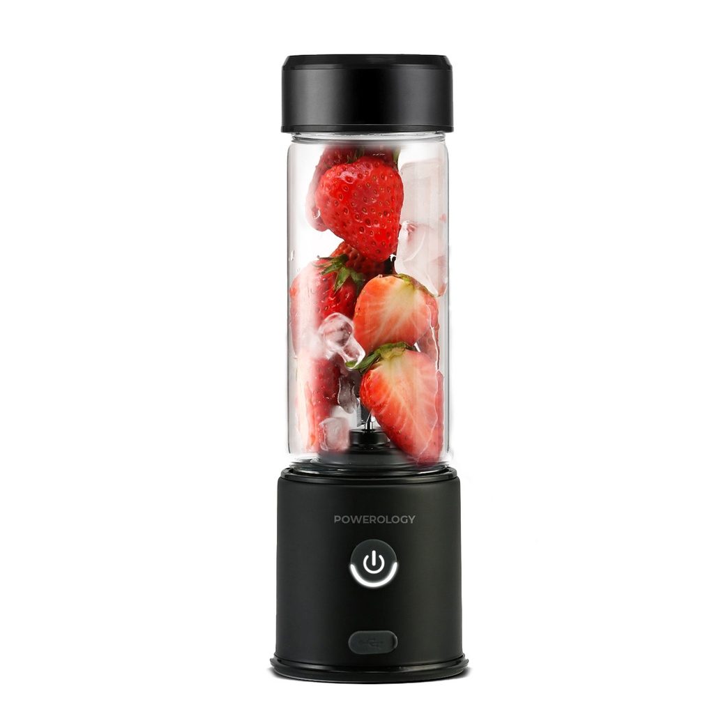POWEROLOGY 6 BLADE PORTABLE JUICER 450ML BLACK PN6BPJBK thumbnail 2
