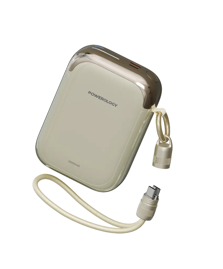 POWEROLOGY BAHAMAS 20000MAH POWER BANK BEIGE PPBCHA104BG thumbnail 2