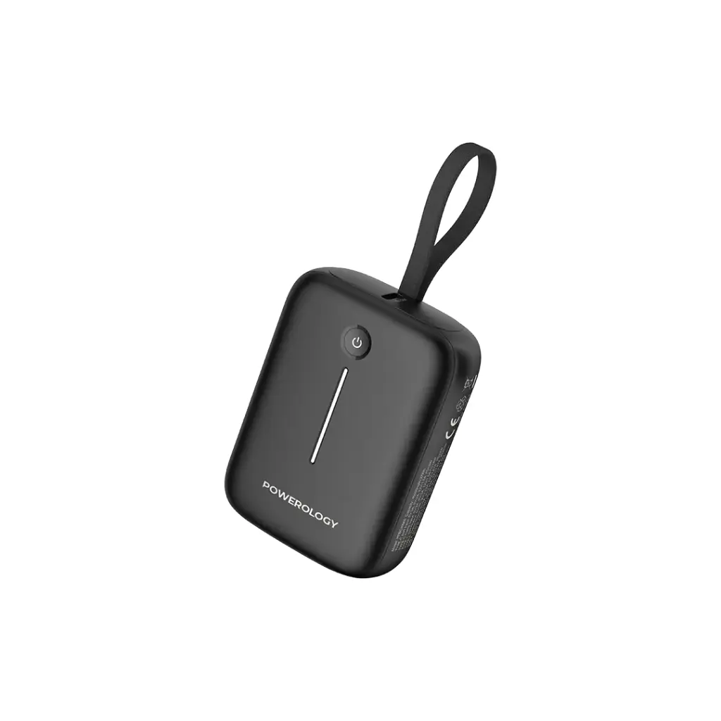POWEROLOGY 10000MAH POWER BANK PP066 BLACK PPBCHA66BK thumbnail 2